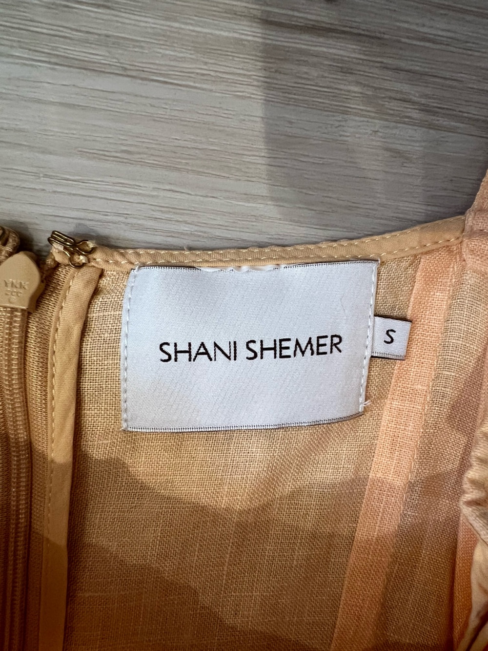 Shani Shemer Strapless Sorbet Maxi Dress with Front Slit - Picture 7 of 9